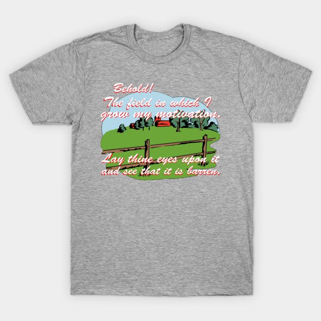 Barren Fields T-Shirt by lorrainehoffman88